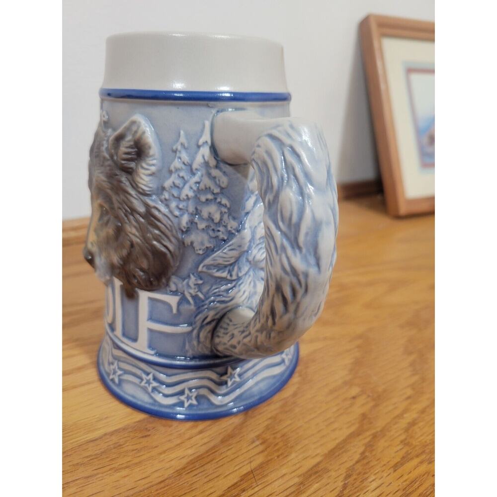 “The Gray Wolf” Stein American Animal Series Tom O'Brien 2000 3D - Picture 5 of 8